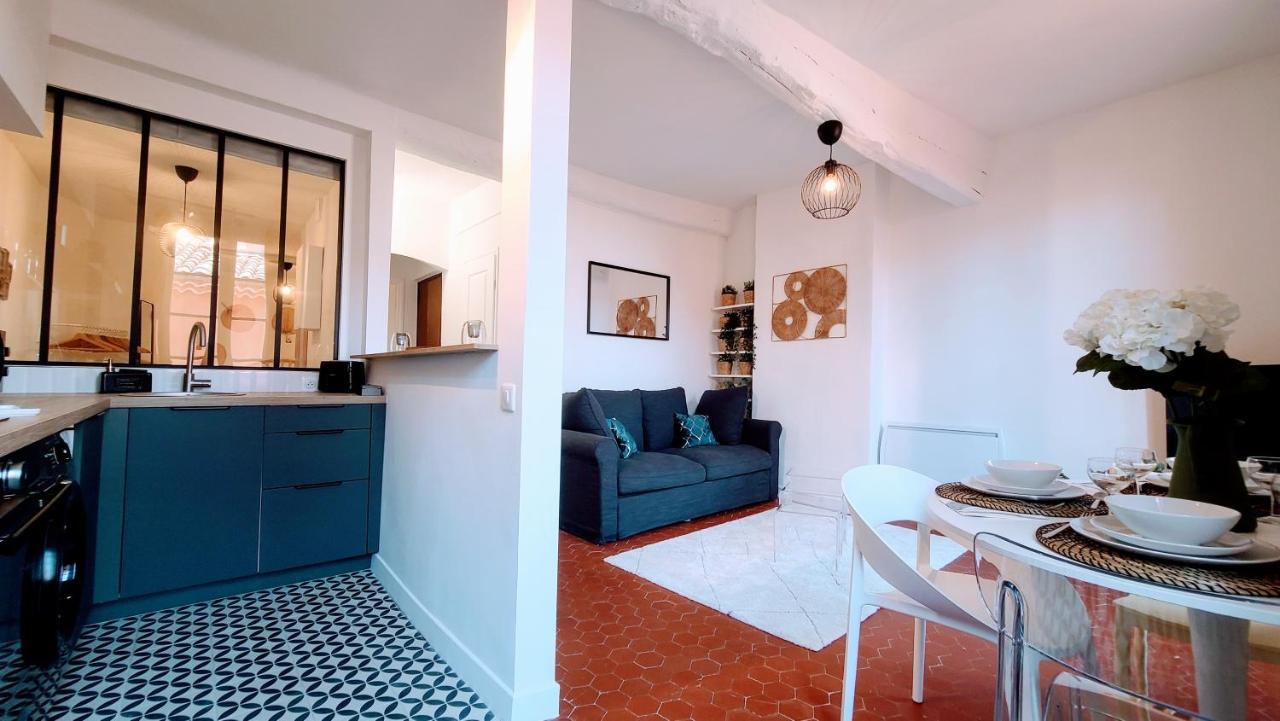 4 Couchages Aux Pieds Des Musees - Wifi Grasse Exteriör bild
